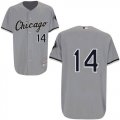 mlb chicago white sox #14 konerko grey