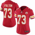 Women's Nike Kansas City Chiefs #73 Zach Fulton Limited Red Rush NFL Jersey