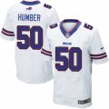 Mens Nike Buffalo Bills #50 Ramon Humber Elite White NFL Jersey