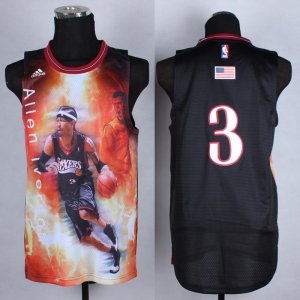 NBA Philadelphia 76ers #3 USA Salute to Service black jerseys