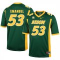 North Dakota State Bison 53 Kyle Emanuel Green College Football Jersey