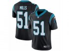 Mens Nike Carolina Panthers #51 Sam Mills Vapor Untouchable Limited Black Team Color NFL Jersey