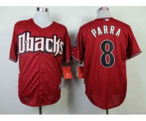 mlb jerseys arizona diamondbacks #8 parra red