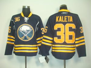 nhl buffalo sabres #36 kaleta dk blue