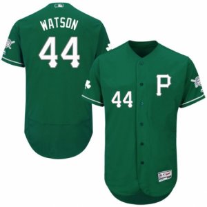 Men\'s Majestic Pittsburgh Pirates #44 Tony Watson Green Celtic Flexbase Authentic Collection MLB Jersey