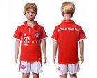 Bayern Munchen Blank Home Kid Soccer Club Jersey