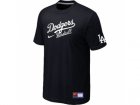 Los Angeles Dodgers Nike Short Sleeve Practice T-Shirt Black