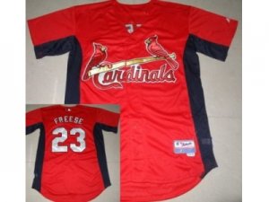 MLB St.Louis Cardinals #23 David Freese Red Jerseys