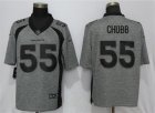 Nike Broncos #55 Bradley Chubb Gray Gridiron Gray Vapor Untouchable Limited Jersey
