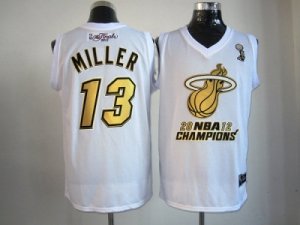 nba miami heat #13 miller white[2012 champions]