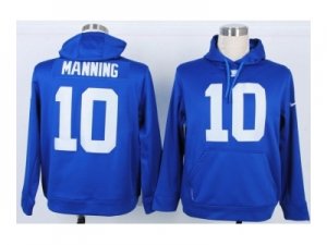 Nike jerseys new york giants #10 eli manning blue[pullover hooded sweatshirt]