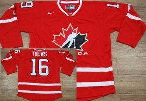 2010 Team Canada #16 Towes Red