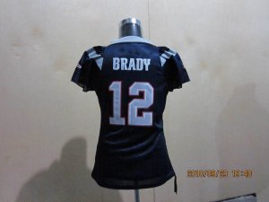 women New England Patriots #12 brady blue