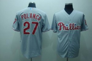 mlb philadelphia phillies #27 polanco grey[cool base]