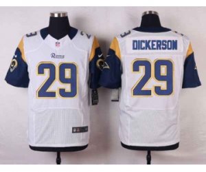 Nike NFL st. louis rams #29 eric dickerson white jerseys[Elite]