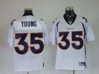 nfl danver broncos #35 young white