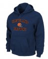 Cleveland Browns Heart & Soul Pullover Hoodie D.Blue