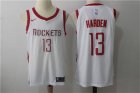 Houston Rockets #13 James Harden White Nike Jersey