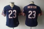 women nfl chicago bears #23 hester blue