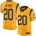 Mens Nike Los Angeles Rams #20 Lamarcus Joyner Elite Gold Rush NFL Jersey