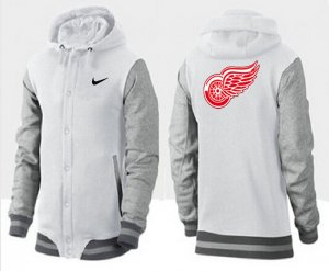 NHL Detroit Red Wings Logo Pullover Hoodie 6