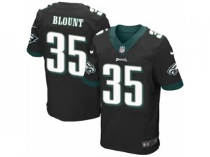 Mens Nike Philadelphia Eagles #35 LeGarrette Blount Elite Black Alternate NFL Jersey