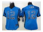 nike women nfl jerseys indianapolis colts #12 luck blue[Elite drift fashion]