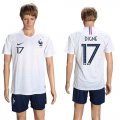 France 17 DIGNE Away 2018 FIFA World Cup Soccer Jersey