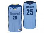 Men Memphis Grizzlies #25 Chandler Parsons Alternate Blue New Swingman Jersey