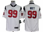 Nike NFL Houston Texans #99 J.J. Watt white Jerseys(Limited)