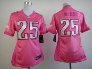 Nike Women Philadelphia Eagles #25 LeSean McCoy Pink Jerseys[love s]