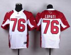 Nike Arizona Cardinals #76 Lupati white Jerseys(Elite)