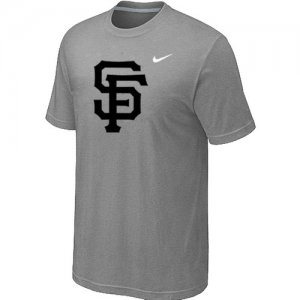 MLB San Francisco Giants Heathered L.Grey Nike Blended T-Shirt