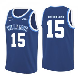 Villanova Wildcats #15 Ryan Arcidiacono Blue College Basketball Jersey