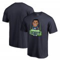 Seattle Seahawks Tyler Lockett Navy Pro Line Emoji Player T-Shirt