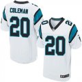 Nike Carolina Panthers #20 Kurt Coleman white Jerseys(Elite)