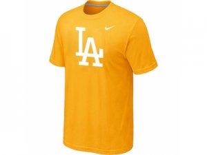 Los Angeles Dodgers Nike Logo Legend Yellow T-Shirt