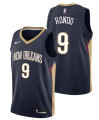 Men Adidas Indiana Pacers #9 Rajon Rondo Navy Nike Swingman Jersey