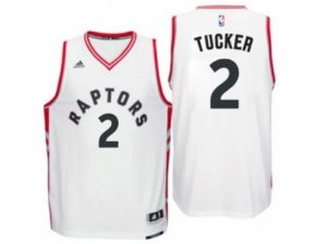 Mens Toronto Raptors #2 P. J. Tucker adidas White Player Swingman Home Jersey