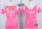 2014 super bowl xlvii nike women nfl jerseys denver broncos #18 peyton manning pink[fashion Rhinestone sequins]