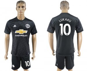 2017-18 Manchester United 10 LUKAKU Away Soccer Jersey