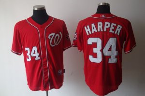 MLB Washington Nationals #34 Harper red[cool base]