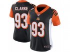 Women Nike Cincinnati Bengals #93 Will Clarke Vapor Untouchable Limited Black Team Color NFL Jersey