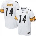 Nike Pittsburgh Steelers #14 Sammie Coates white Jerseys(Elite)