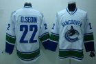 nhl vancouver canucks #22 d.sedin white