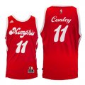 Mens Memphis Grizzlies #11 Mike Conley Red Hardwood Classic Night Swingman Jersey