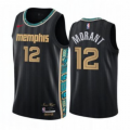 Grizzlies #12 Ja Morant Black 2020-21 City Edition Nike Swingman Jersey