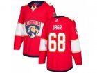 Youth Adidas Florida Panthers #68 Jaromir Jagr Red Home Authentic Stitched NHL Jersey