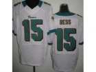 Nike NFL Miami Dolphins #15 Davone Bess white Jerseys[Elite]