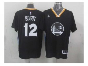 nba golden state warriors #12 bogut black